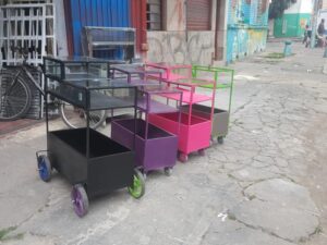 Fabrica de carritos de tinto en metal